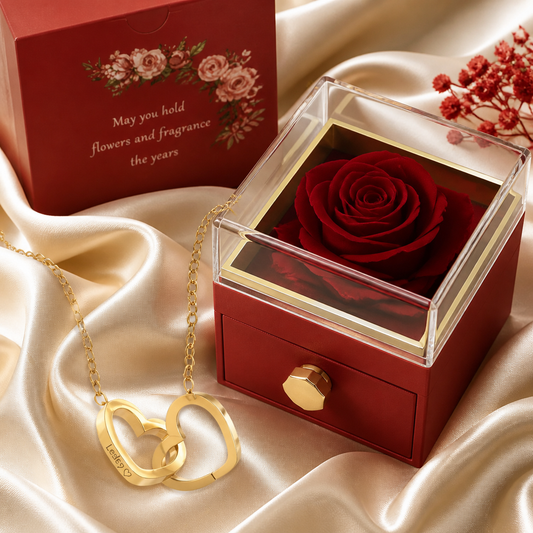 The Eternal Rose Necklace — Lovemance