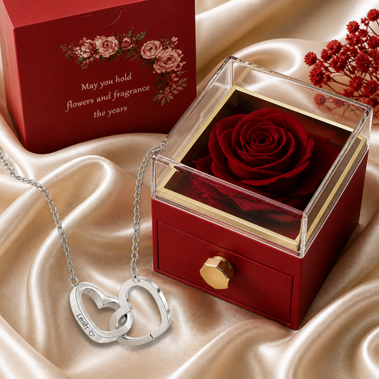 The Eternal Rose Necklace — Lovemance